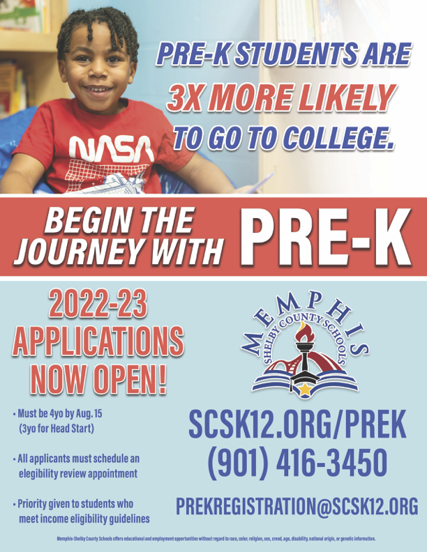2022-23 PRE-K REGISTRATION